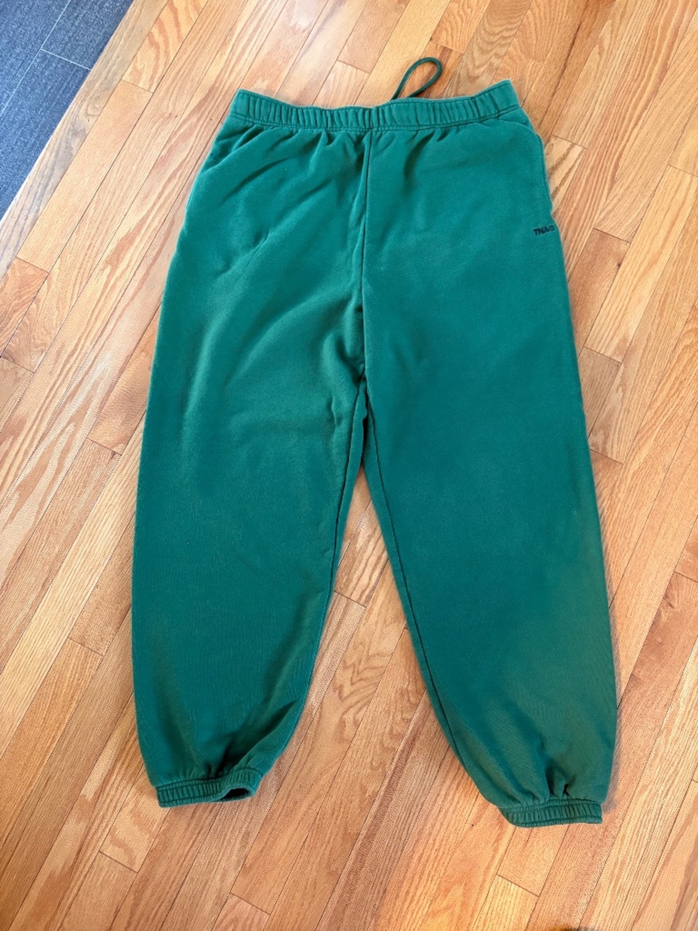 Aritzia TNA Terry Fleece Mega Fit Sweatpants – Green – Size Large